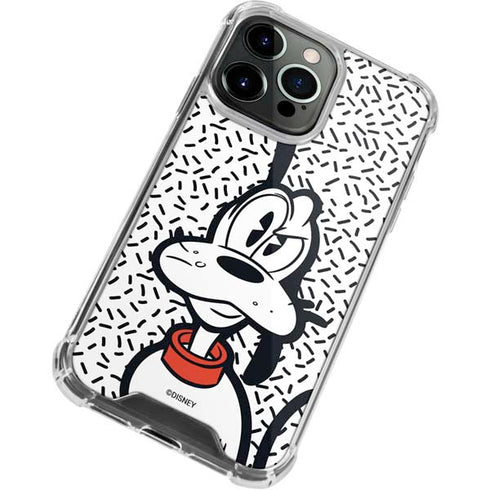 Disney Friends Pluto Confused iPhone 14 Pro Clear Case